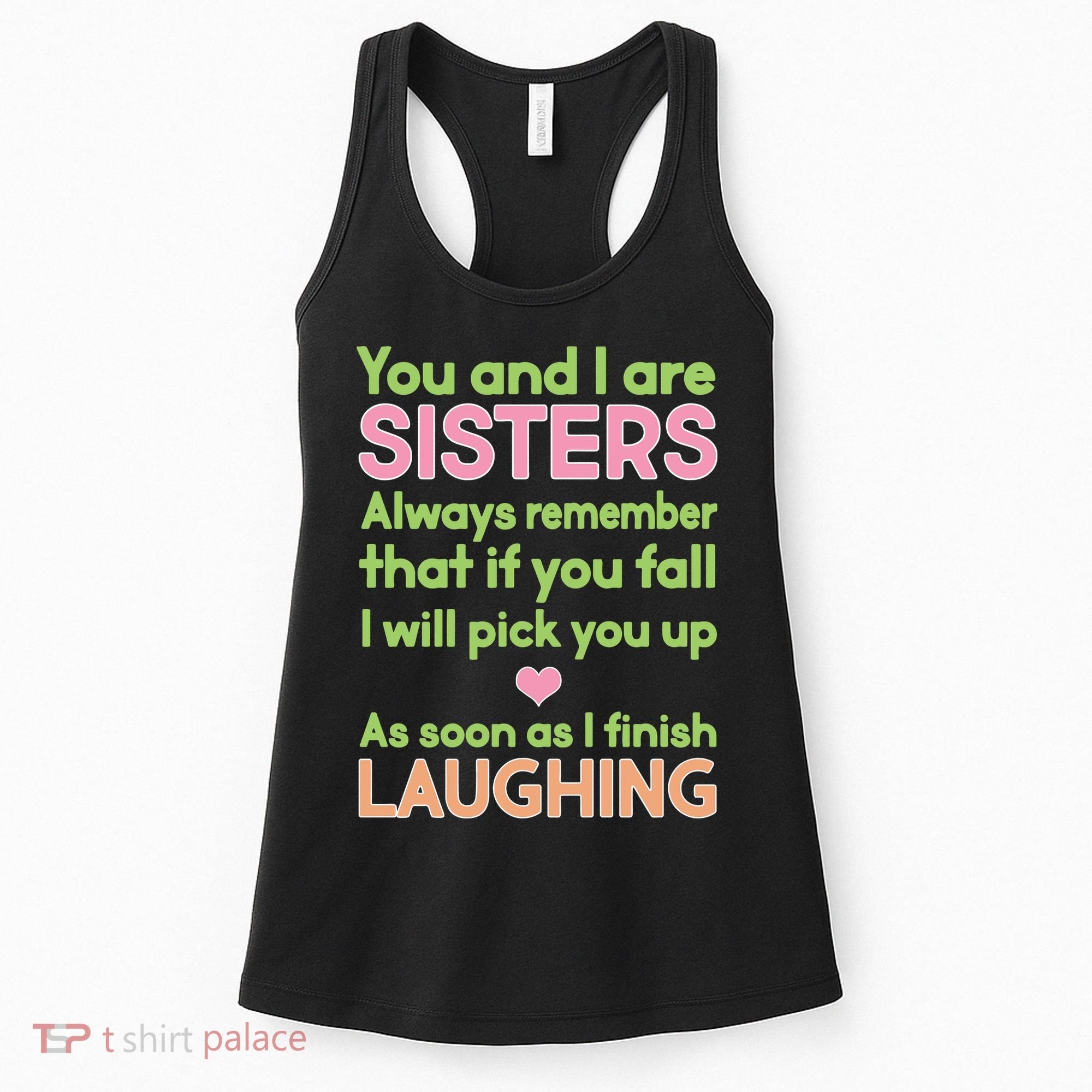 Funny Sisters Laughing Women's Tank Top