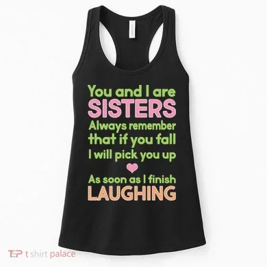 Funny Sisters Laughing Women's Tank Top