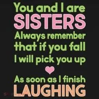 Funny Sisters Laughing Toddler T-Shirt thumb 4