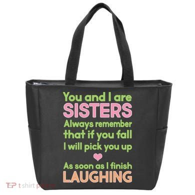 Funny Sisters Laughing Tote Bag