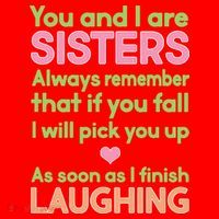 Funny Sisters Laughing Santa Hat thumb 1