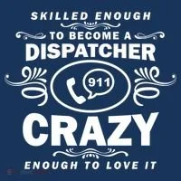 Funny Skilled Dispatcher Doggie Tank thumb 4