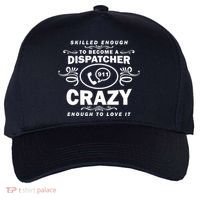 Funny Skilled Dispatcher Five-Panel Snapback Cap thumb 0