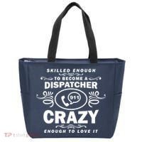 Funny Skilled Dispatcher Tote Bag thumb 0