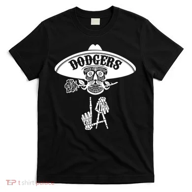 Funny Skull Dodgers T-Shirt