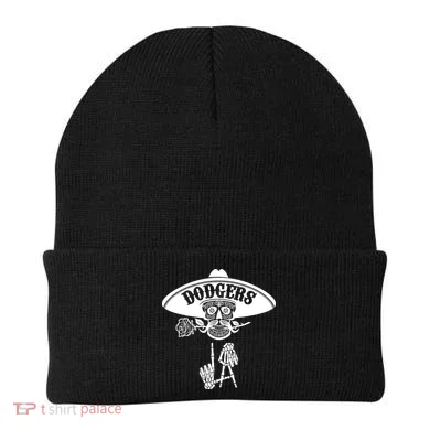 Funny Skull Dodgers Beanie