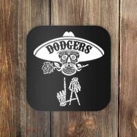 Funny Skull Dodgers Coaster thumb 0