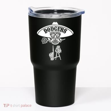 Funny Skull Dodgers Tumbler