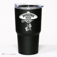 Funny Skull Dodgers Tumbler thumb 0