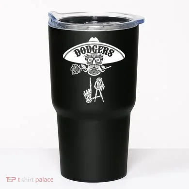 Funny Skull Dodgers Tumbler
