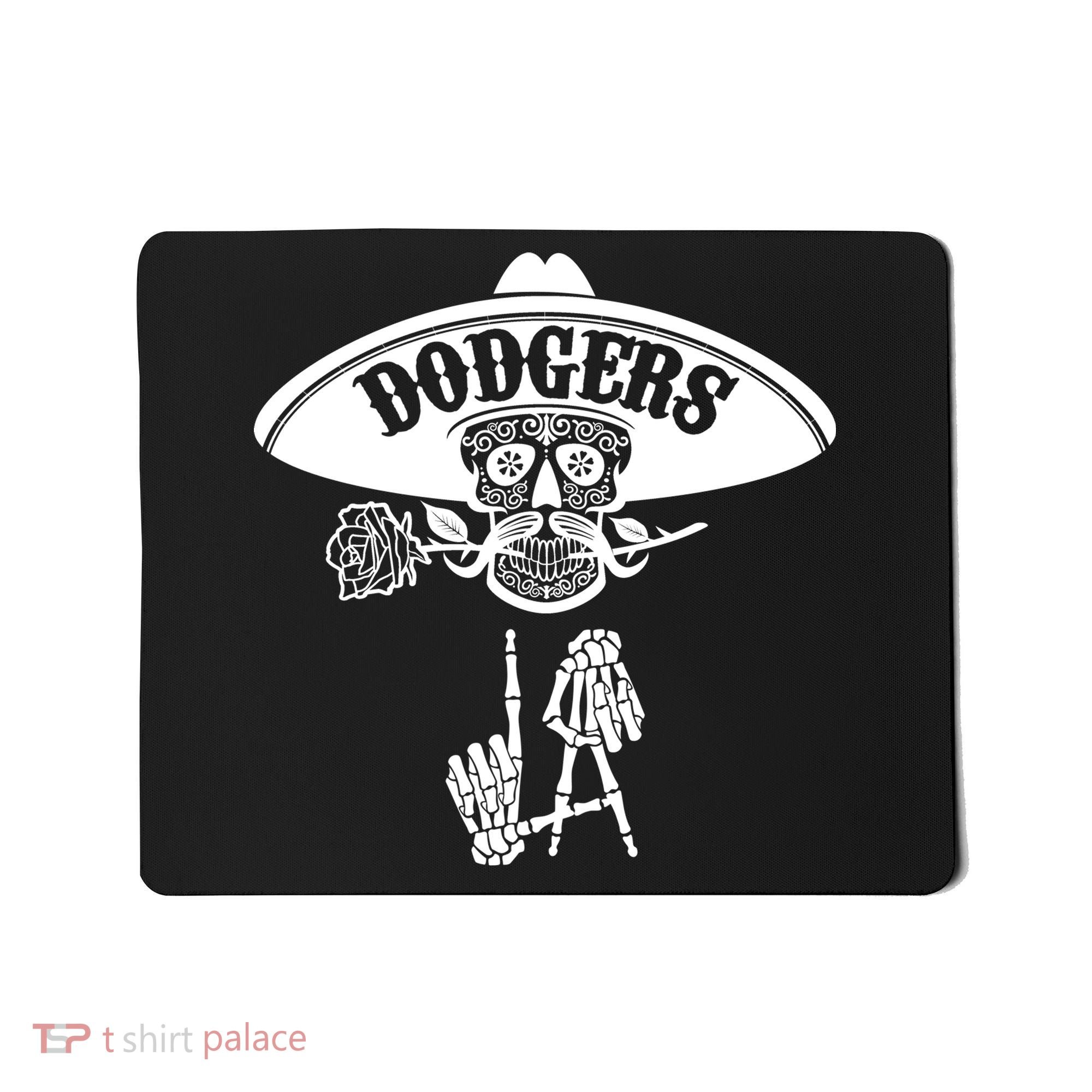 Funny Skull Dodgers Mousepad