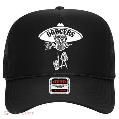 Funny Skull Dodgers Hat