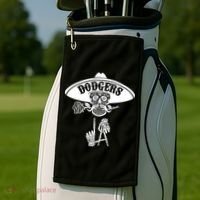 Funny Skull Dodgers Golf Towel thumb 2