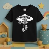 Funny Skull Dodgers Toddler T-Shirt thumb 3
