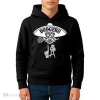 Funny Skull Dodgers Kids Hoodie thumb 4