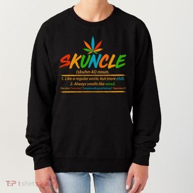 Funny Skuncle Definition Like A Regular Uncle Women's Sweatshirt