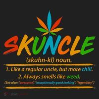 Funny Skuncle Definition Like A Regular Uncle Women's Sweatshirt thumb 2