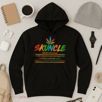 Funny Skuncle Definition Like A Regular Uncle Hoodie thumb 3