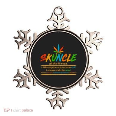 Funny Skuncle Definition Like A Regular Uncle Ornament