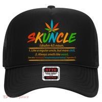 Funny Skuncle Definition Like A Regular Uncle Hat thumb 0