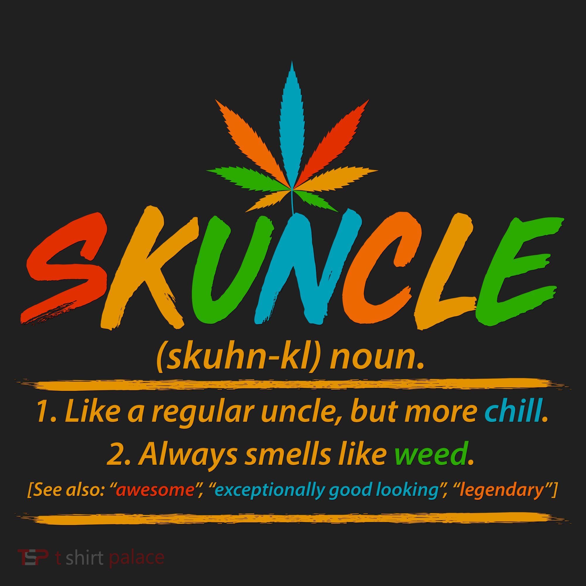 Funny Skuncle Definition Like A Regular Uncle Hat