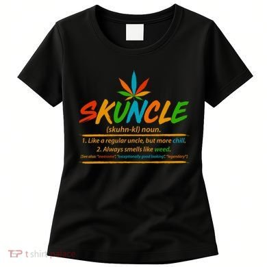 Funny Skuncle Definition Like A Regular Uncle Women's T-Shirt
