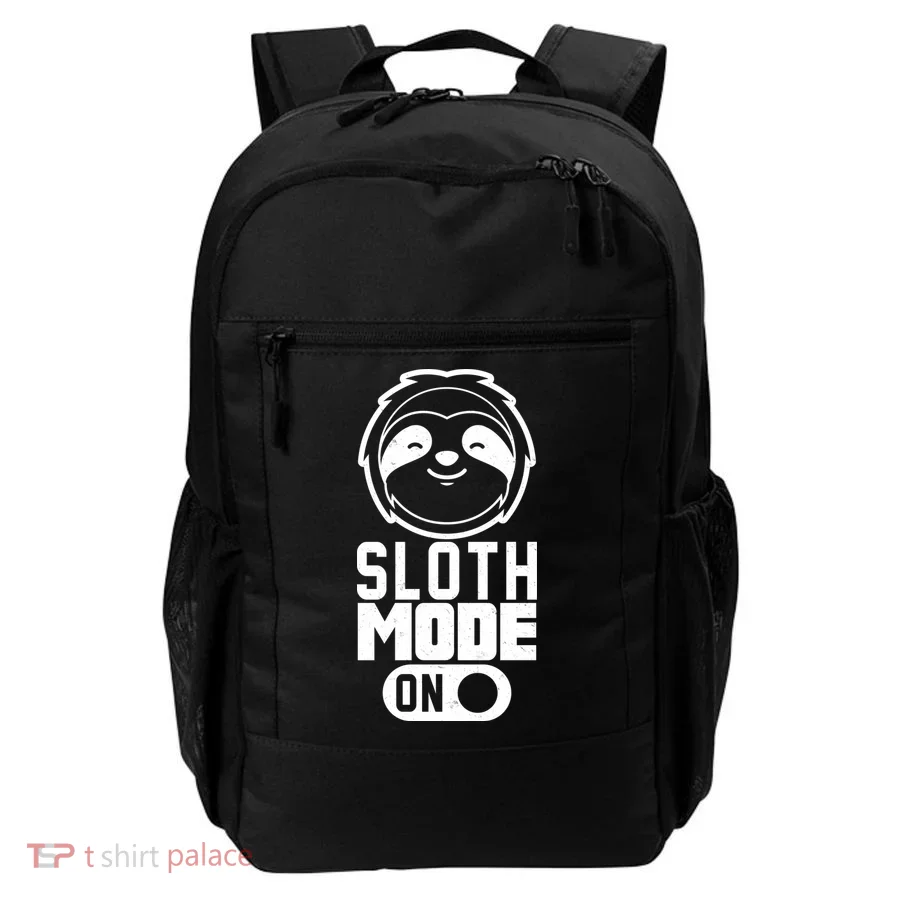 Funny Sloth Mode On Backpack