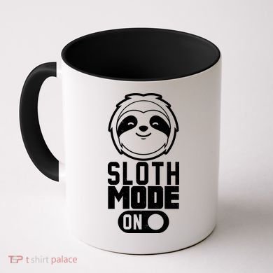 Funny Sloth Mode On Coffee Mug