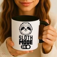 Funny Sloth Mode On Coffee Mug thumb 3