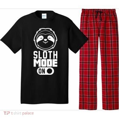 Funny Sloth Mode On Pajama Set