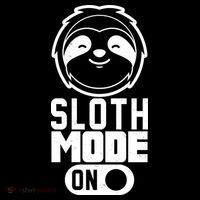 Funny Sloth Mode On Kids Long Sleeve Shirt thumb 2