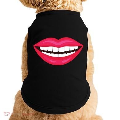 Funny Smile Lips Doggie Tank