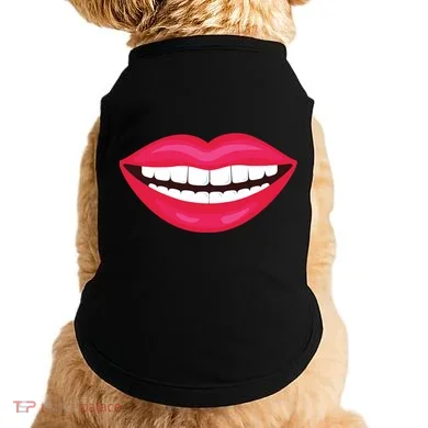 Funny Smile Lips Doggie Tank