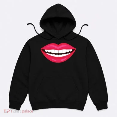 Funny Smile Lips Hoodie