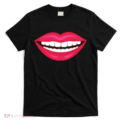 Funny Smile Lips T-Shirt
