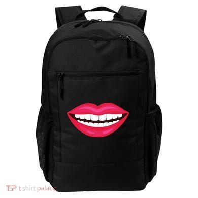 Funny Smile Lips Backpack
