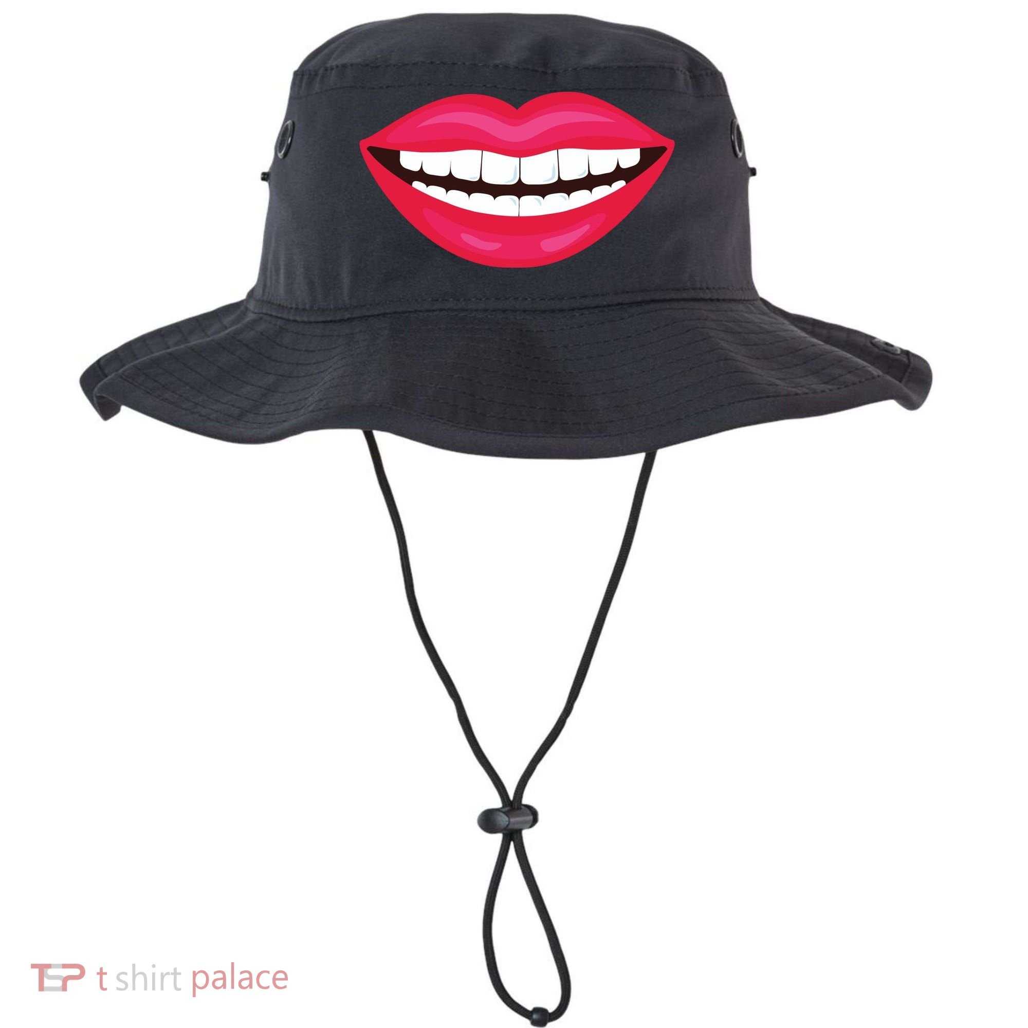 Funny Smile Lips Bucket Hat