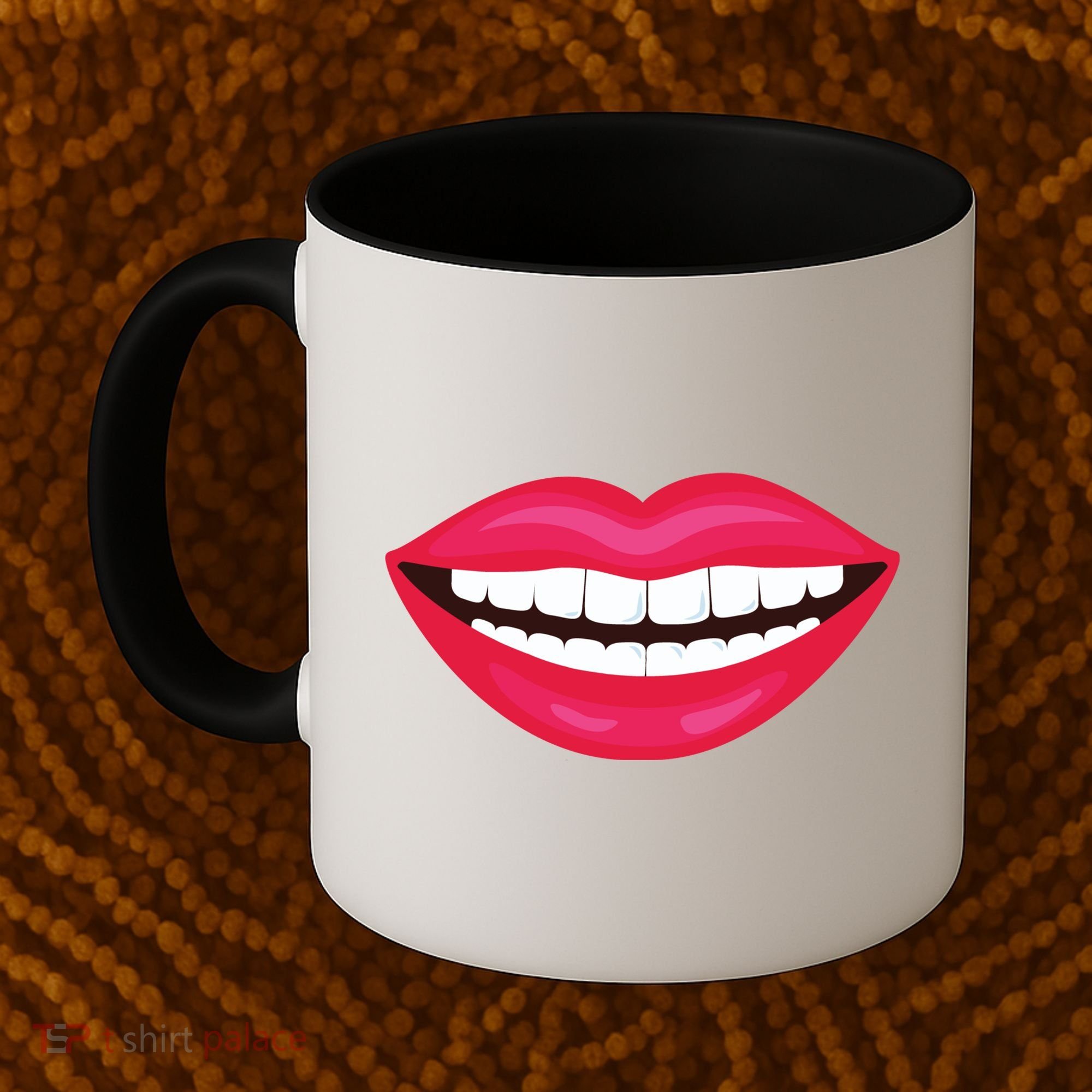 Funny Smile Lips Coffee Mug