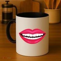 Funny Smile Lips Coffee Mug thumb 4