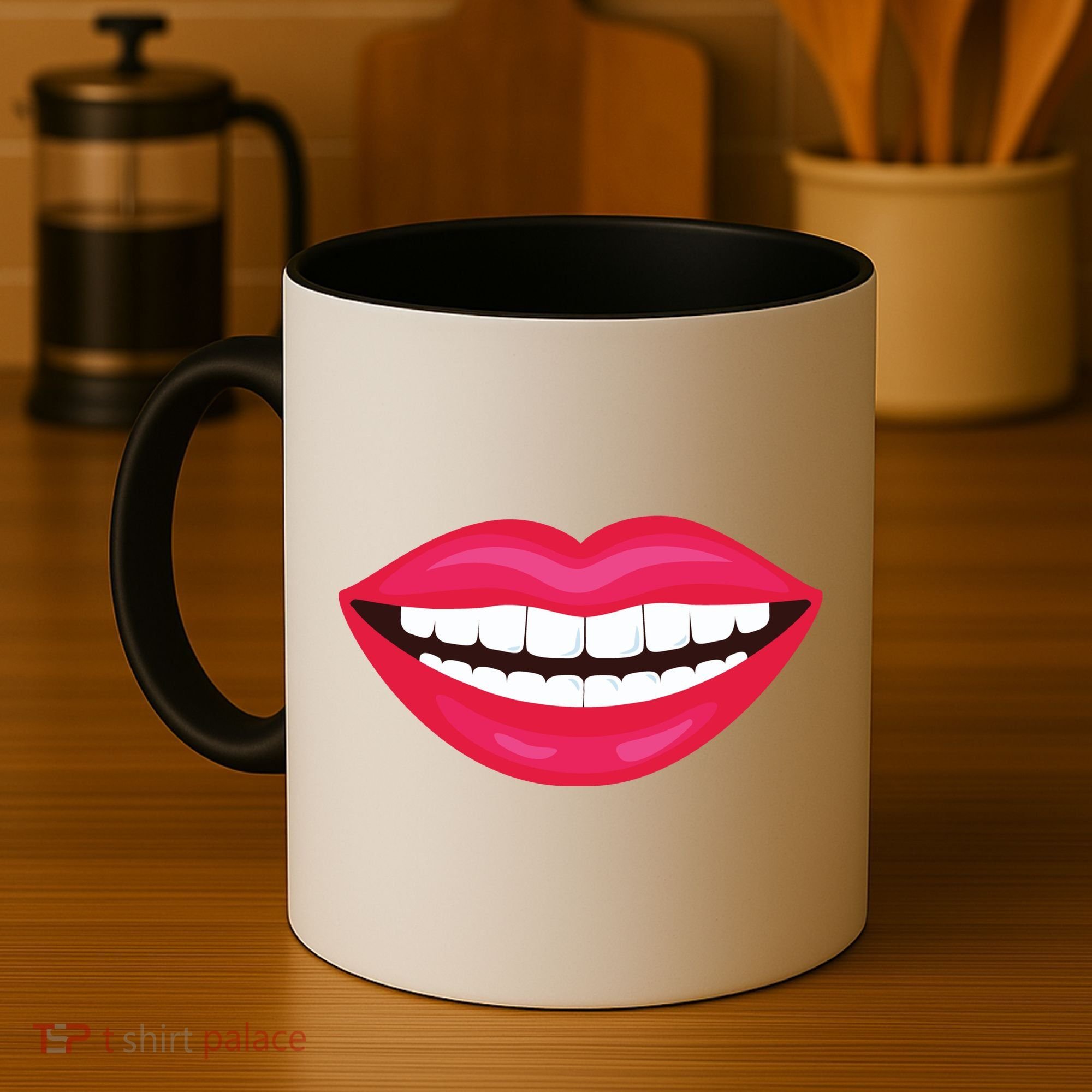 Funny Smile Lips Coffee Mug