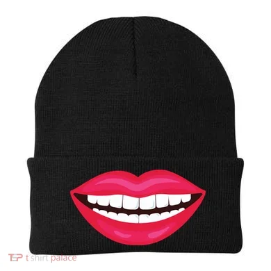Funny Smile Lips Beanie