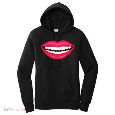 Funny Smile Lips Women's Hoodie