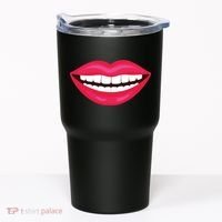 Funny Smile Lips Tumbler thumb 0