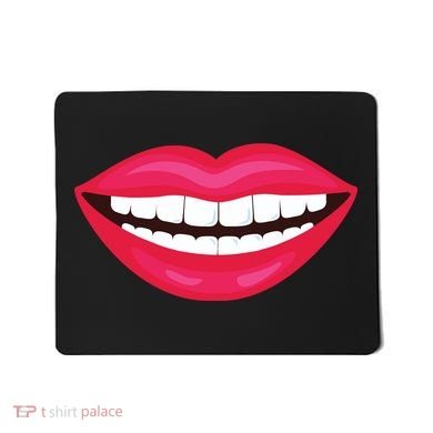 Funny Smile Lips Mousepad