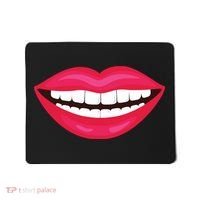 Funny Smile Lips Mousepad thumb 0