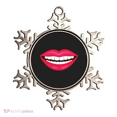 Funny Smile Lips Ornament