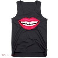 Funny Smile Lips Tank Top thumb 0