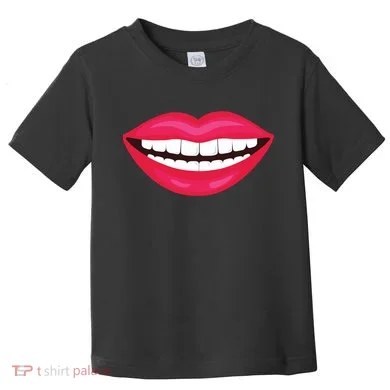 Funny Smile Lips Toddler T-Shirt