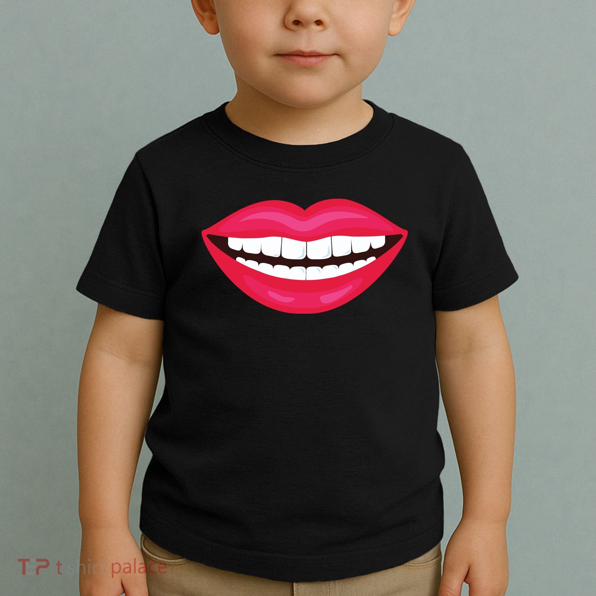 Funny Smile Lips Toddler T-Shirt