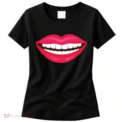 Funny Smile Lips Women's T-Shirt